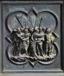 The Capture of Christ, Fourteenth Panel of the North Doors of the Baptistery of San Giovanni
